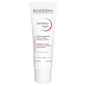 BIODERMA SENSIBIO LIGHT ŁAGODZĄCY I NAWILŻAJĄCY KREM DO SKÓRY WRAŻLIWEJ 40 ml